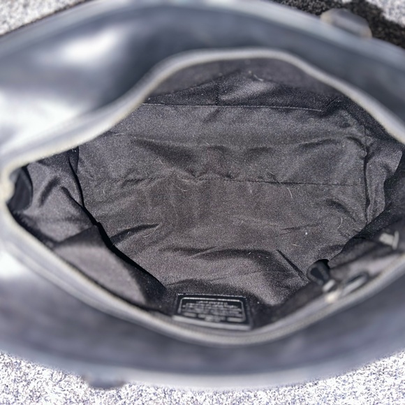 COACH BLAKE Carryall Exotic Python Embossed Black Purse/Shoulder Bag - Picture 9 of 11